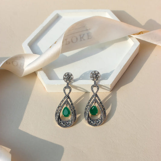 Glittering Evergreen danglers
